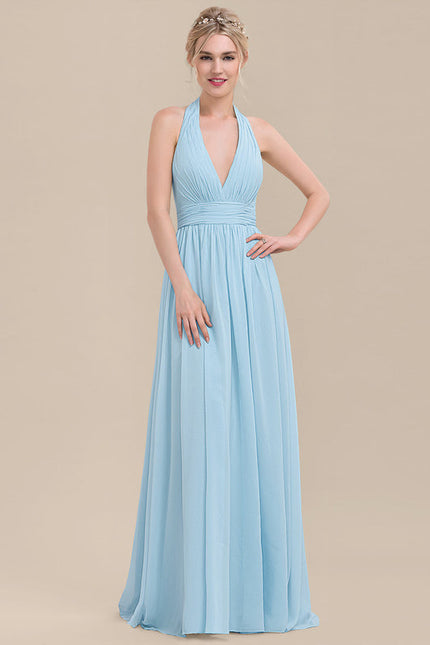 Robe Demoiselle D'Honneur Mousseline Éthérée - gallery 3