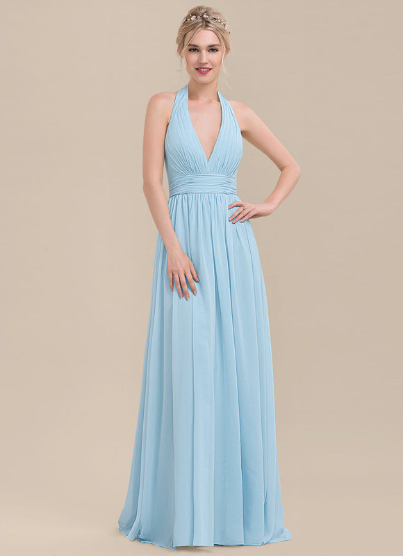 Robe Demoiselle D'Honneur Mousseline Éthérée - gallery 3