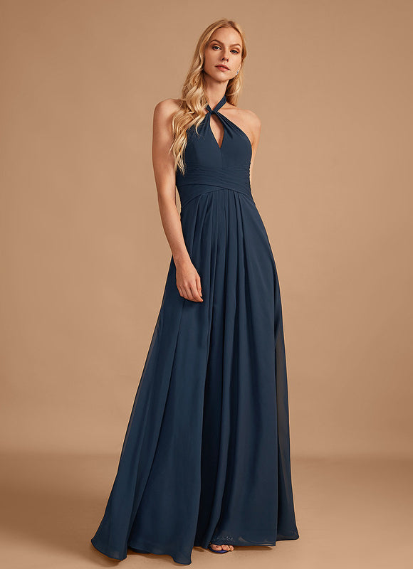 Robe Demoiselle D'Honneur Mousseline Éthérée - gallery 3