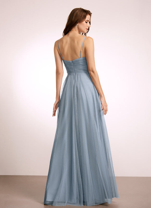 Robe Demoiselle D'Honneur Azur Brumeux - gallery 2