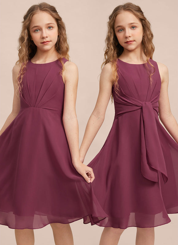 Robe Demoiselle D'Honneur Bleu Nuit Fluide - gallery 1