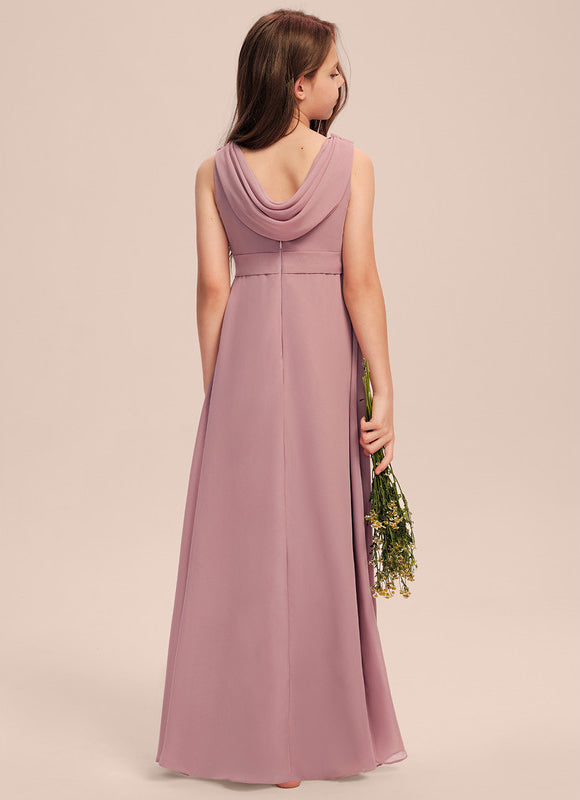 Robe Demoiselle D'Honneur Verte Éthérée - gallery 5