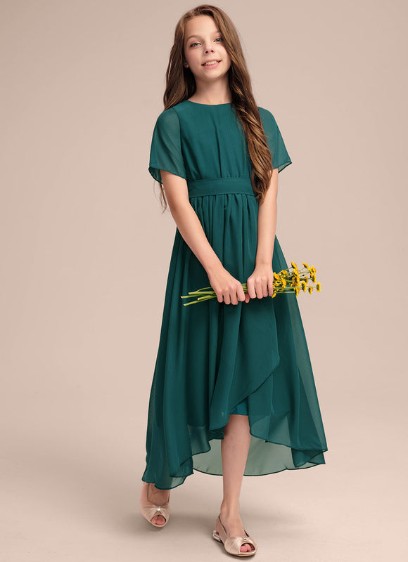 Robe Demoiselle D'Honneur Émeraude Aérienne