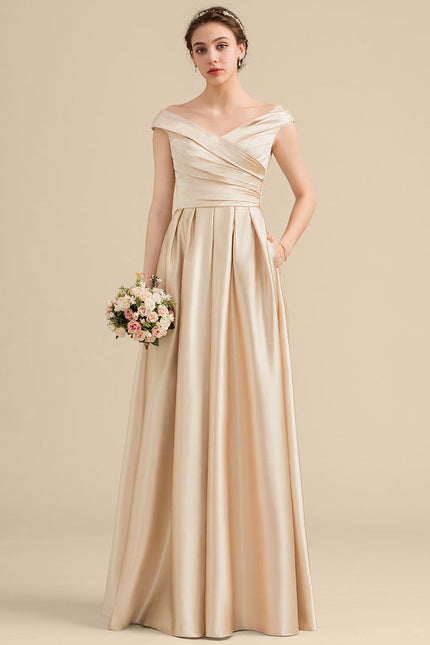 Robe Longue Demoiselle D Honneur