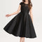 Robe Demoiselle D'Honneur Noire Chic