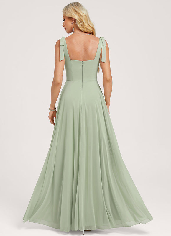 Robe Demoiselle D'Honneur Élégante Mousseuse - gallery 5