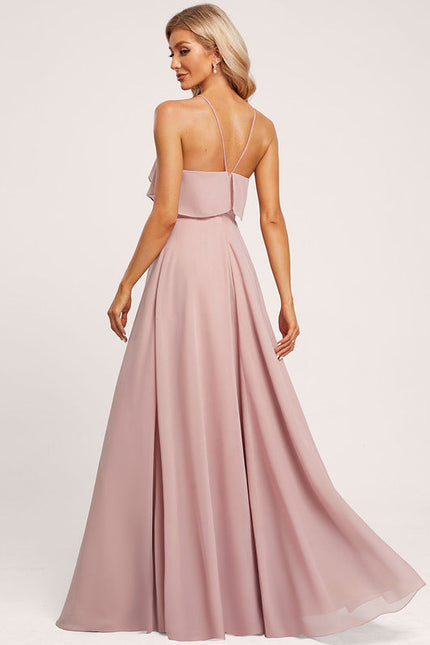 Robe Demoiselle D'Honneur Mousseline Éthérée - gallery 4