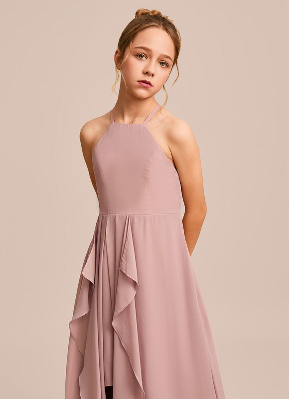 Robe Demoiselle D'Honneur Aquarelle Verte - gallery 3