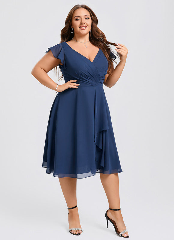 Robe Demoiselle D'Honneur Chiffon Éclat - gallery 9