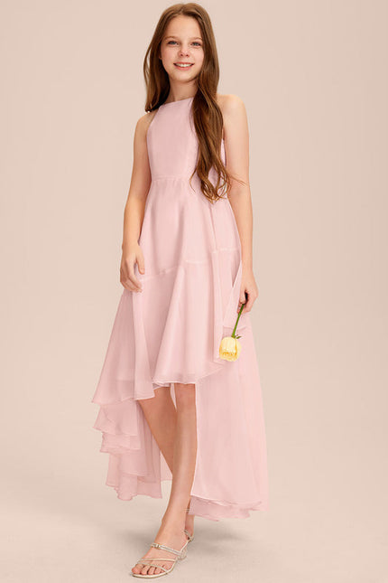 Robe Demoiselle D'Honneur Nuit Marine Fluide - gallery 4