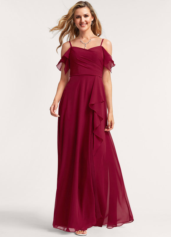 Robe Demoiselle D'Honneur Fluide Ciel - gallery 1