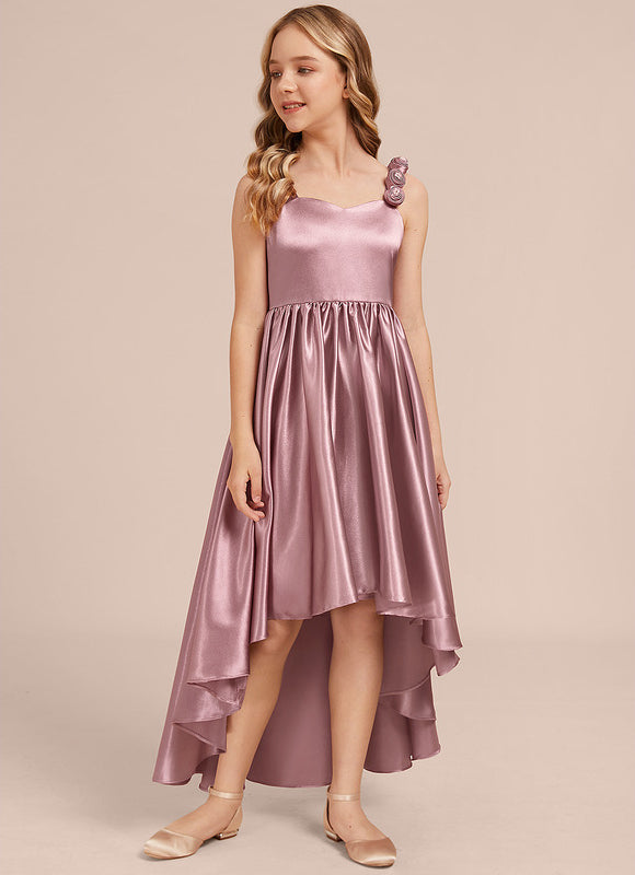 Robe Demoiselle D'Honneur Satinée Chic - gallery 3