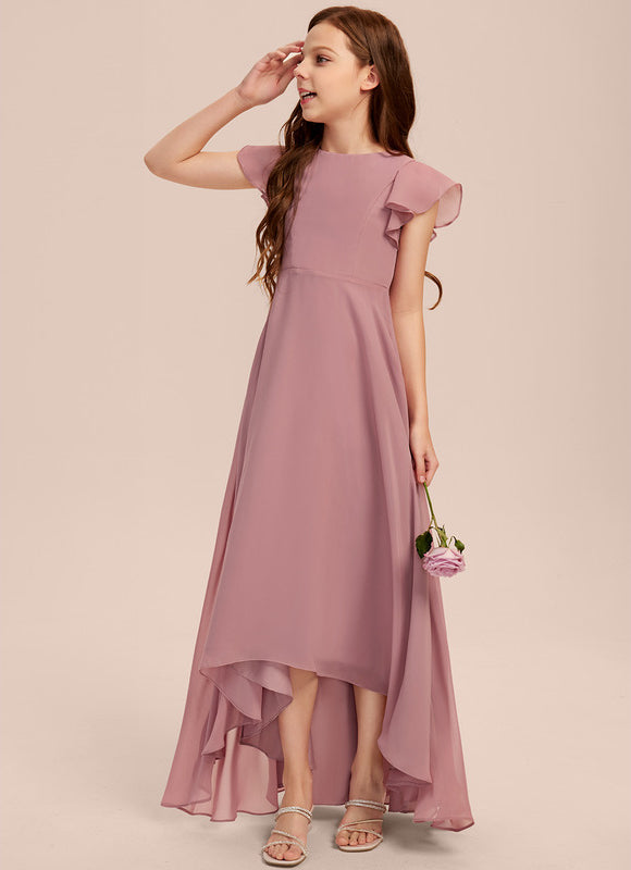 Robe Demoiselle D'Honneur Nuit Marine Fluide - gallery 7