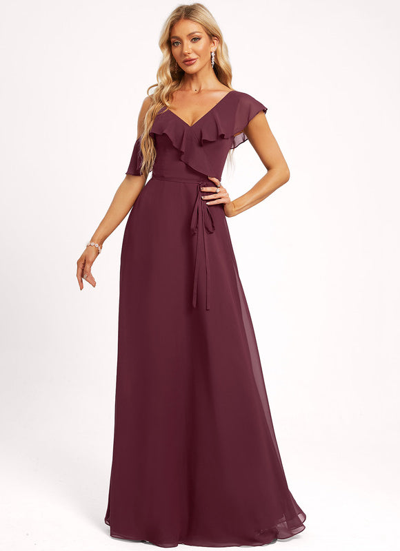 Robe Demoiselle D'Honneur Colorée - gallery 4