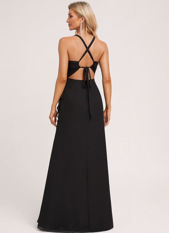 Robe Demoiselle D'Honneur Fluide Mint - gallery 1