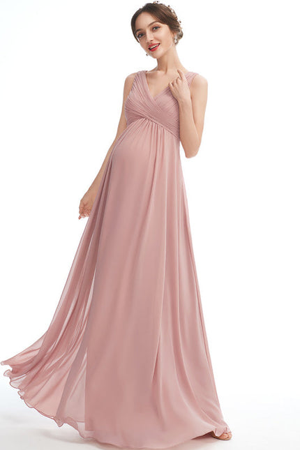 Robe Demoiselle D'Honneur Maternité Élégante