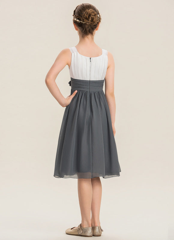 Robe Demoiselle D'Honneur Nuances Grises - gallery 3