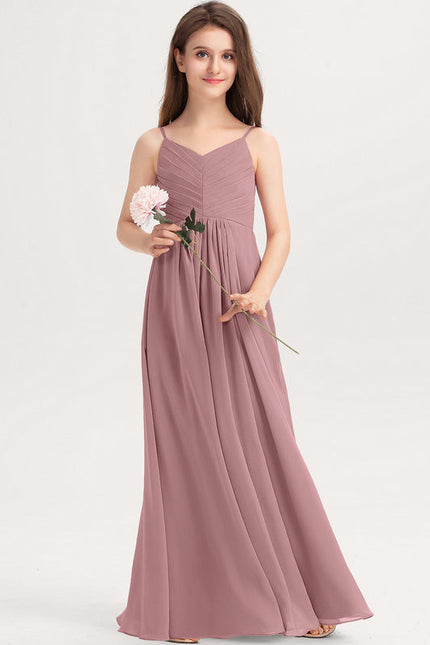 Robe Demoiselle D'Honneur Verte Éthérée