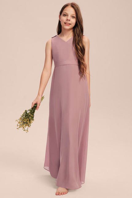 Robe Demoiselle D'Honneur Verte Éthérée - gallery 4