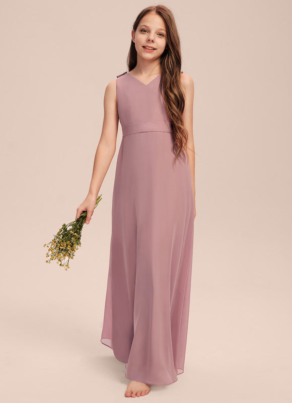 Robe Demoiselle D'Honneur Verte Éthérée - gallery 4