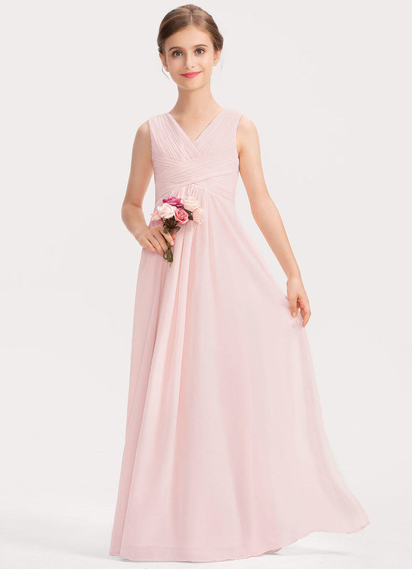 Robe Demoiselle D'Honneur Verte Éthérée - gallery 4