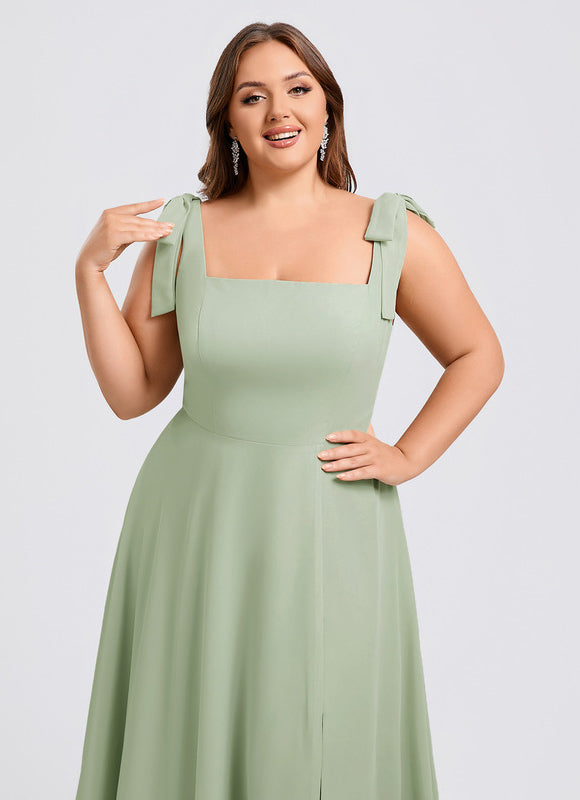 Robe Longue Pastel Demoiselle D'Honneur - gallery 8