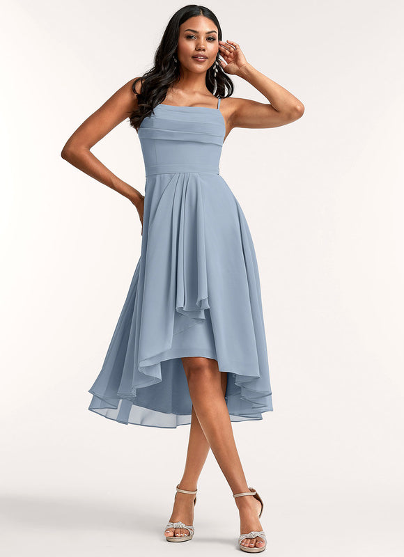 Robe Demoiselle D'Honneur Fluide Ciel Doux - gallery 2