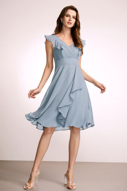 Robe Demoiselle D'Honneur Chiffon Éclat