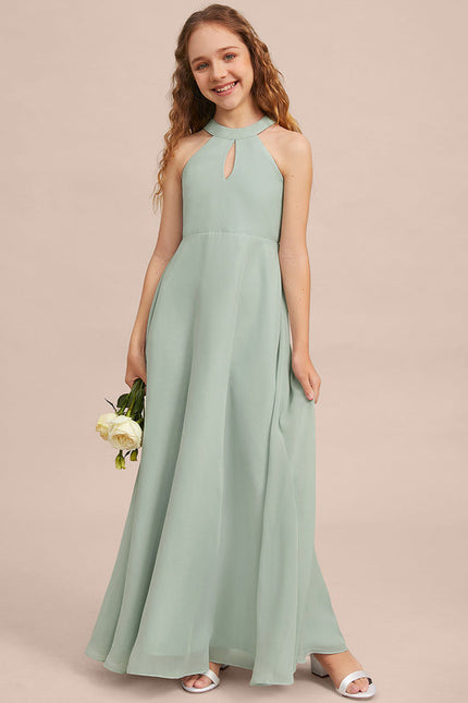 Robe Demoiselle D'Honneur Aquarelle Verte - gallery 2