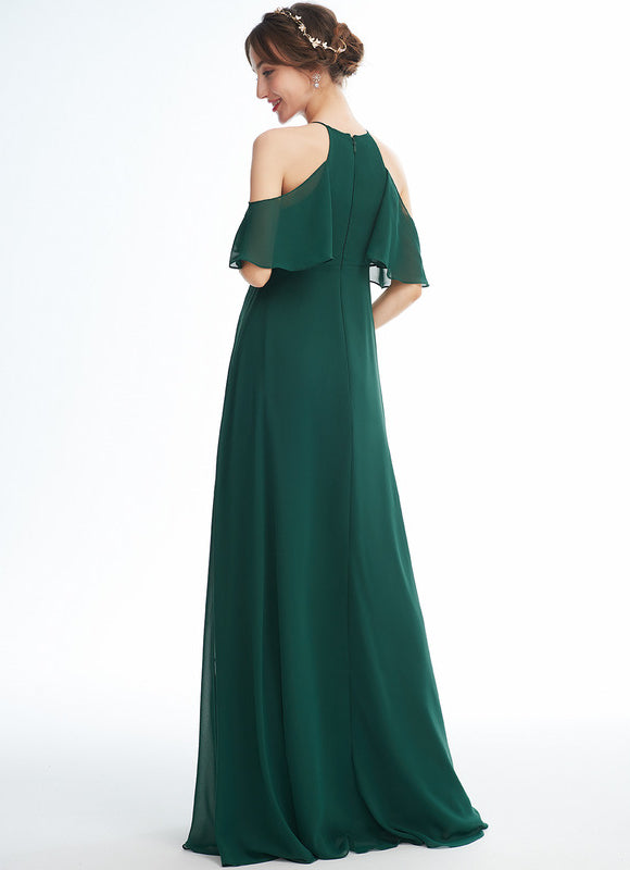 Robe Demoiselle D Honneur Vert Eucalyptus - gallery 2
