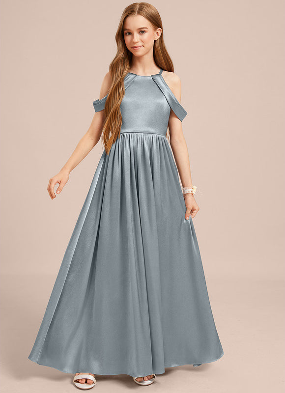 Robe Demoiselle D'Honneur Epaule Dénudée