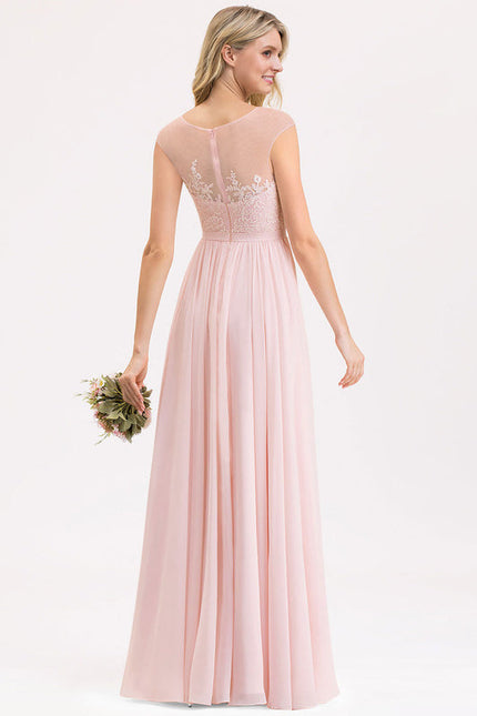 Robe Demoiselle D'Honneur Mousse Poudrée - gallery 5