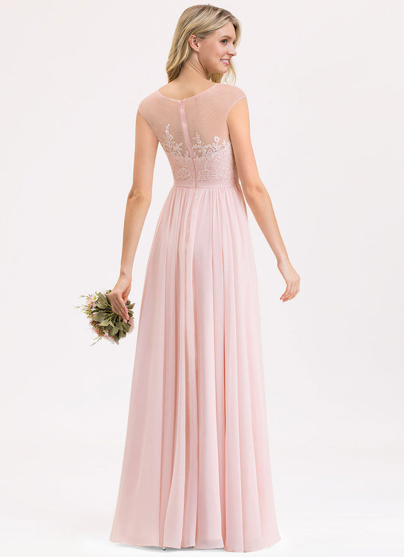 Robe Demoiselle D'Honneur Mousse Poudrée - gallery 5