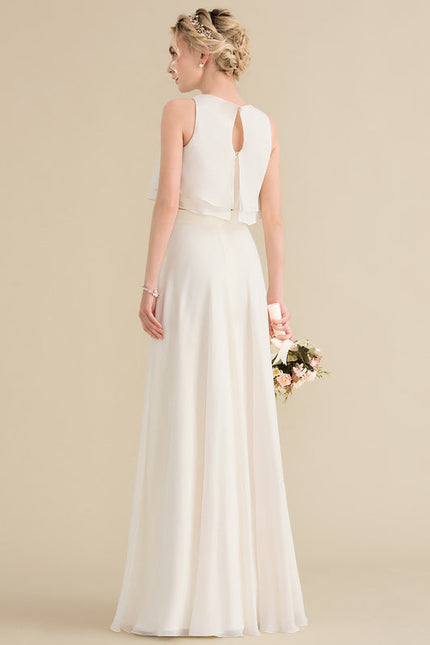 Robe Demoiselle D'Honneur Émeraude Fluide - gallery 4