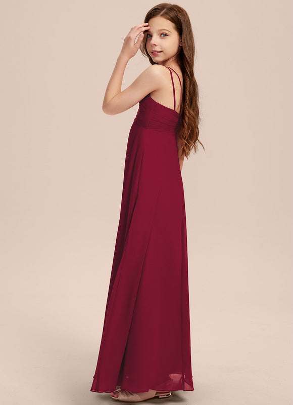 Robe Demoiselle D'Honneur Verte Éthérée - gallery 3