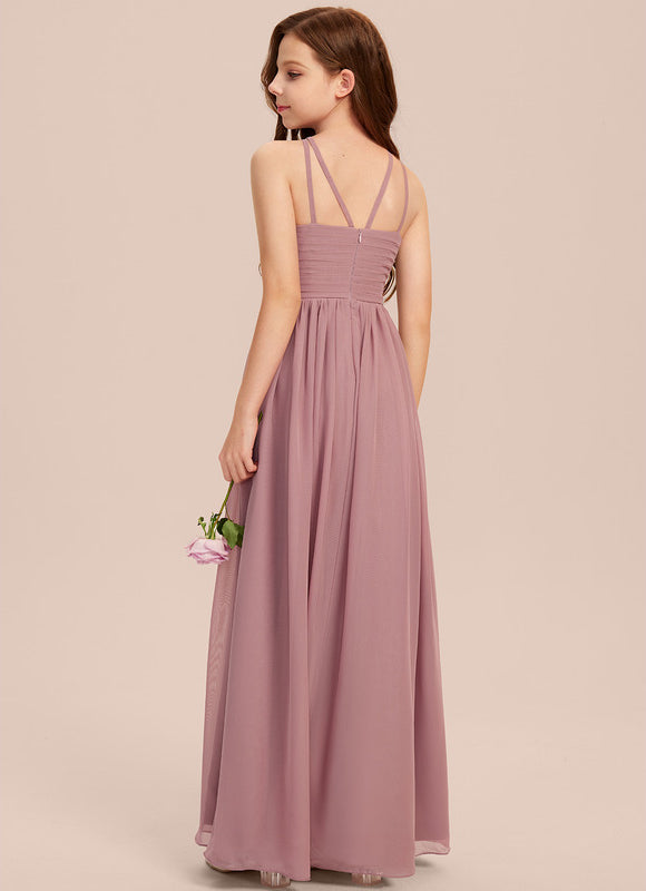 Robe Demoiselle D'Honneur Aquarelle Verte - gallery 3