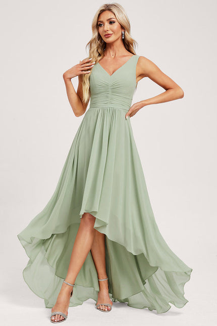 Robe Demoiselle D'Honneur Mousseline Aérienne - gallery 1