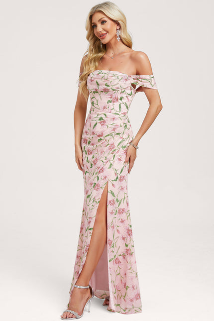 Robe Demoiselle D'Honneur Bordeaux Chic - gallery 1