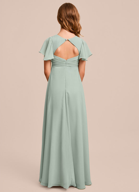 Robe Demoiselle D'Honneur Bleu Douceur - gallery 5