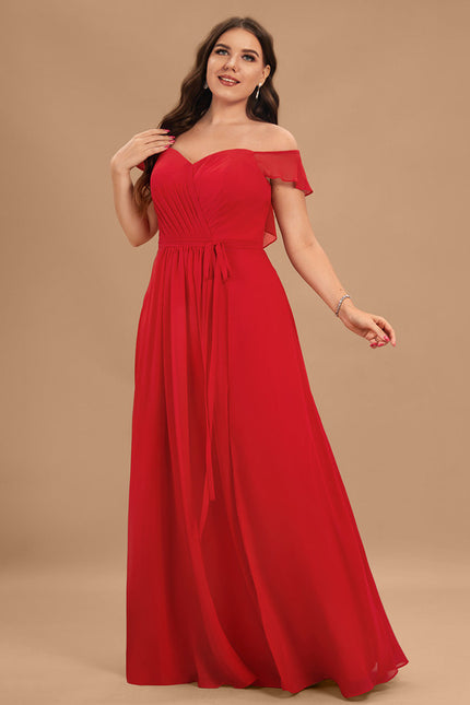 Robe Demoiselle D'Honneur Bordeaux Chic - gallery 7