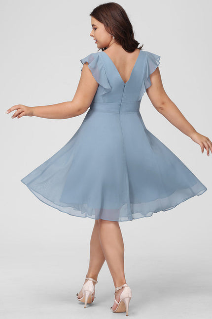 Robe Demoiselle D'Honneur Chiffon Éclat - gallery 9