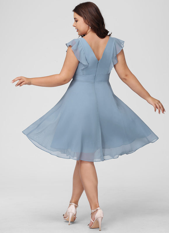 Robe Demoiselle D'Honneur Chiffon Éclat - gallery 9