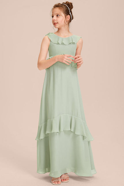 Robe Demoiselle D'Honneur Volante Prune