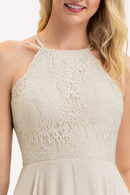 Robe Demoiselle D'Honneur Mousse Poudrée - gallery 2