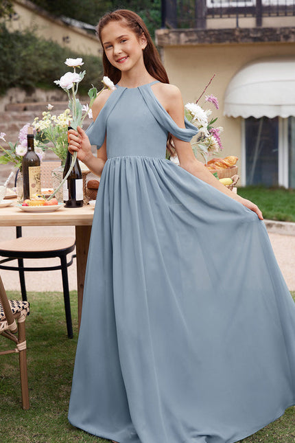 Robe Demoiselle D'Honneur Aquarelle Verte - gallery 1