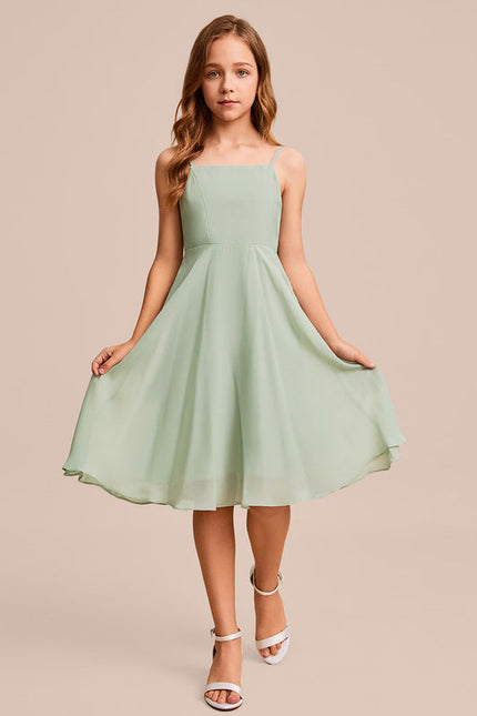 Robe Demoiselle D'Honneur Douceur Menthe - gallery 5