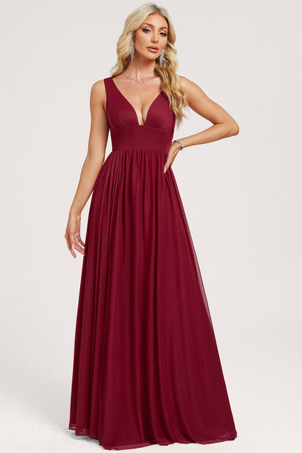 Robe Demoiselle D'Honneur Longue Chic - gallery 1