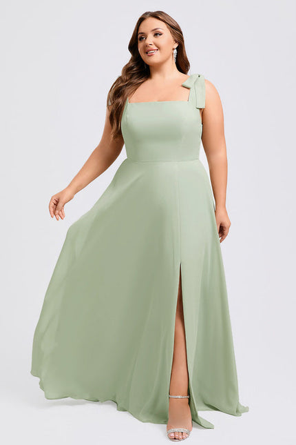 Robe Longue Pastel Demoiselle D'Honneur - gallery 5