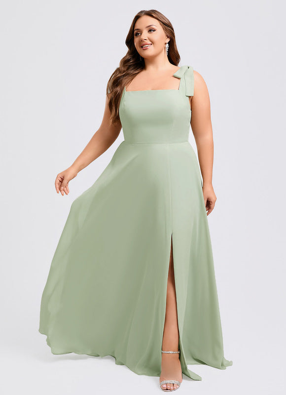Robe Longue Pastel Demoiselle D'Honneur - gallery 5