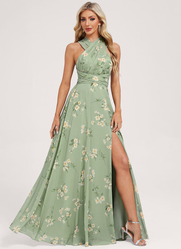 Robe Demoiselle D'Honneur Asymétrique - gallery 9